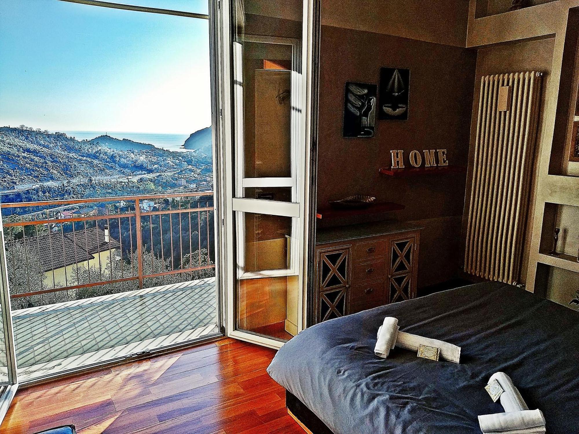 The Sea From The Hills Casarza Ligure Exterior foto