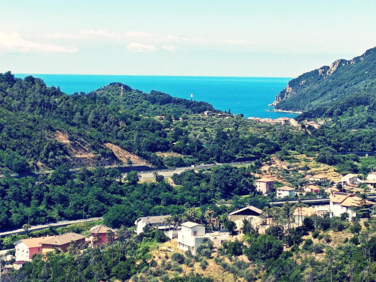 The Sea From The Hills Casarza Ligure Exterior foto